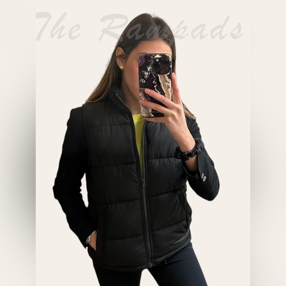 Solid Black Old Navy Puffer Vest for Boys Size Large - Picture 7 of 7